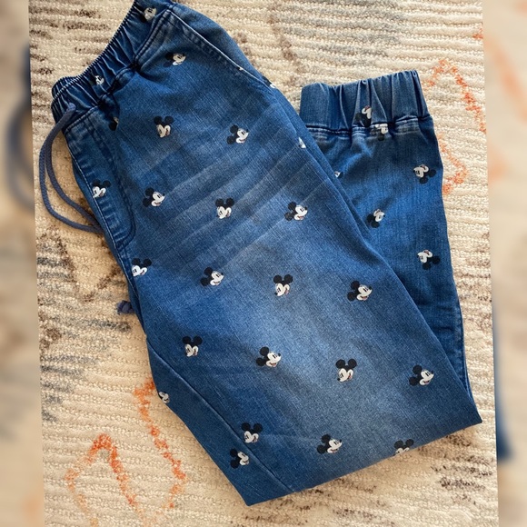 Mickey denim joggers Clearance